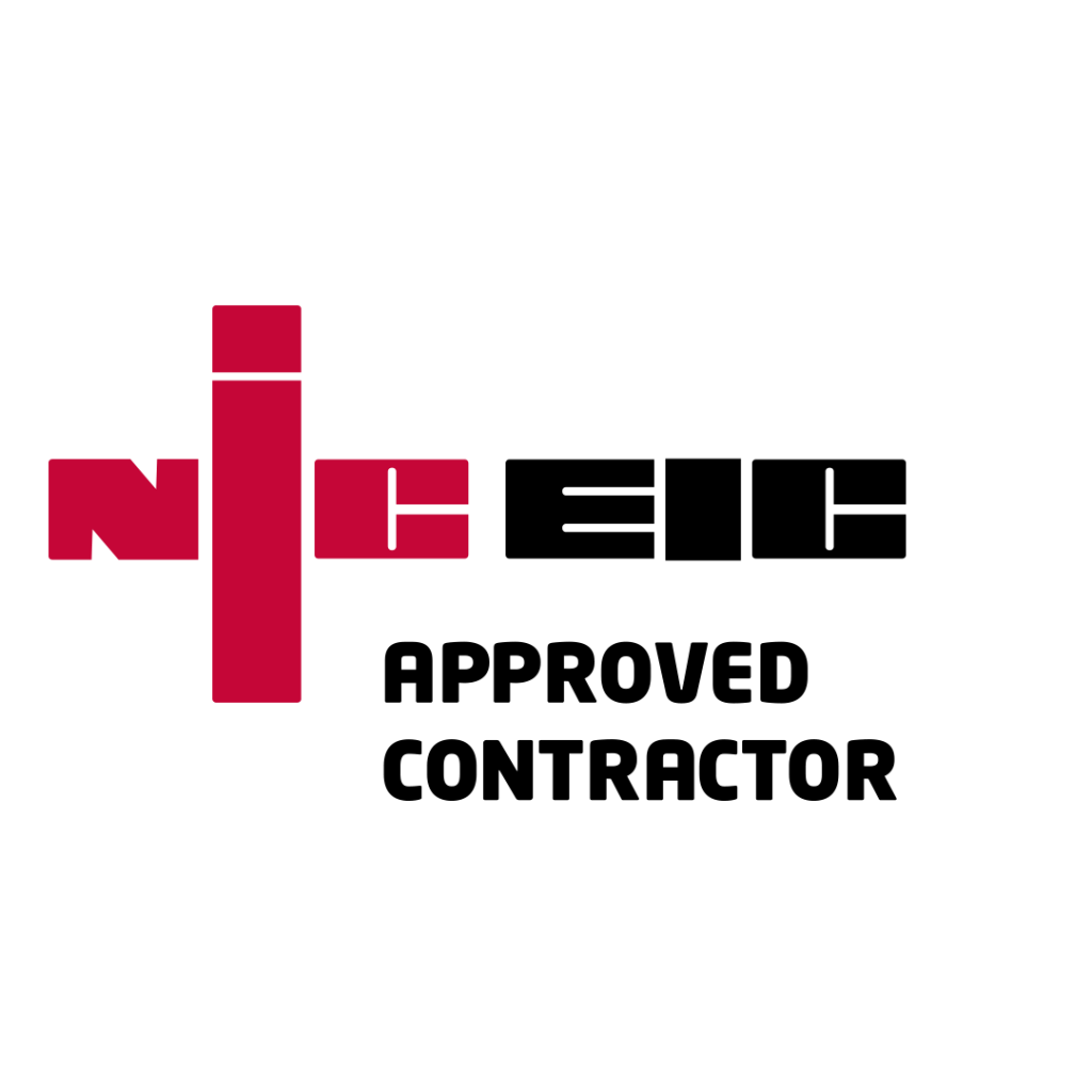 Red "NIC" cross logo next to "National Industrial Court of Nigeria" in bold black font on white background, conveying professionalism and authority.